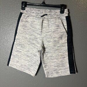 Urban Pipeline Men's Grey and Black Jogger Shorts